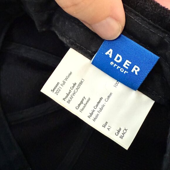 ADER ERROR - FW 2021 - Paint Cap - Size A1 - Picture 7 of 7